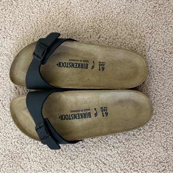 (NWOT) Birkenstock Madrid 41 Black, Sandals - Picture 3 of 10